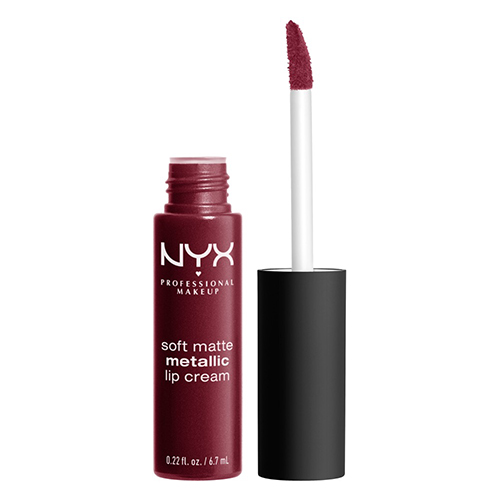 NYX Professional Makeup Soft Matte Metallic Lip Cream SMMLC02 Copenhagen