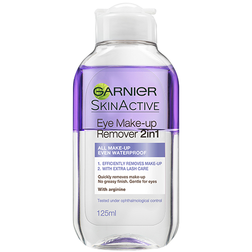 Garnier Skin Active Eye Make Up Remover 2 In1 125 ml