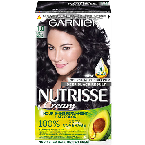 Garnier Nutrisse Ultra Creme Black 1.0