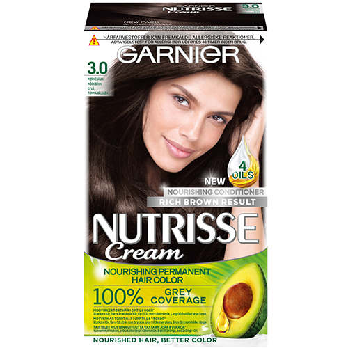 Garnier Nutrisse Ultra Creme Deep Dark Brown 3.0