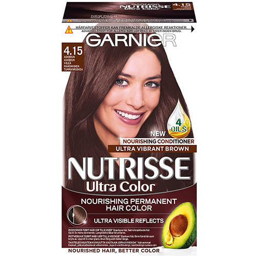 Garnier Nutrisse Ultra Color Askbrun 4.15