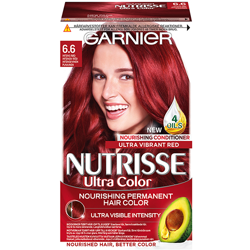 Garnier Nutrisse 6,6 Ultra Color Intensiv Röd