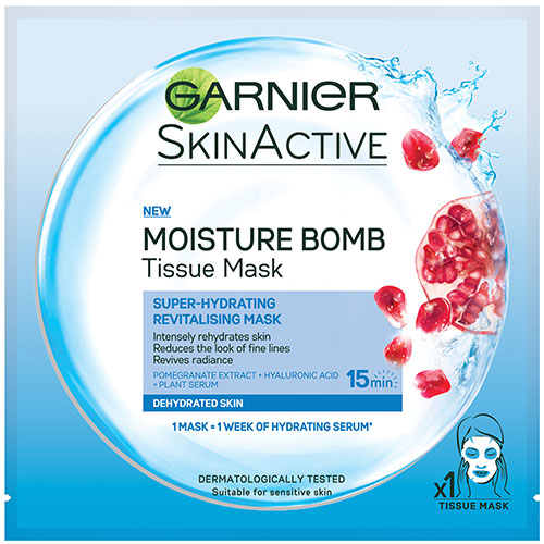 Garnier Skin Active Moisture Bomb Tissue Mask Revitalising 32g