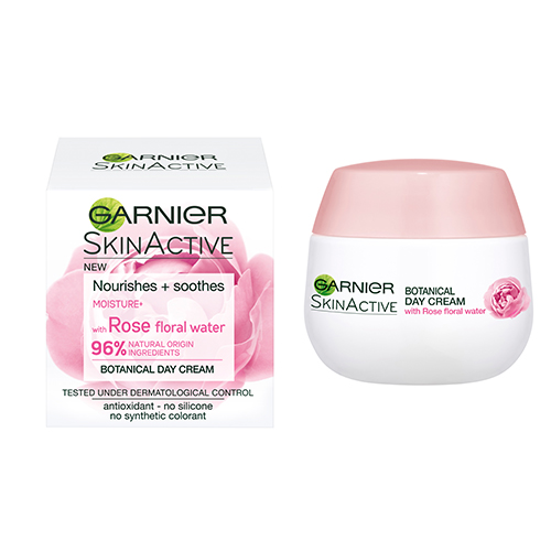 Garnier Skin Active Botanical Day Cream With Rose Floral Water