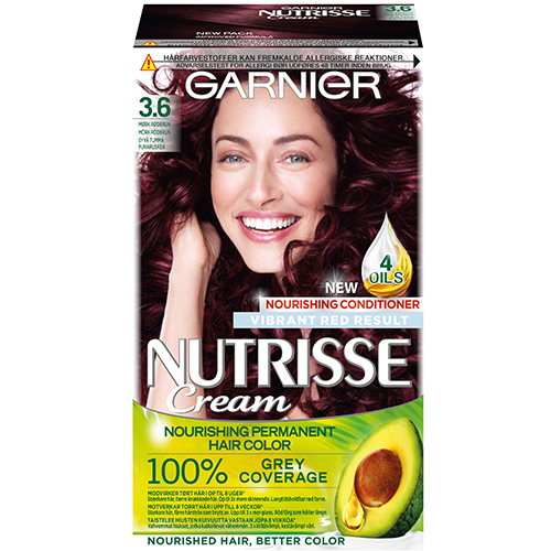 Garnier Nutrisse Ultra Creme Darkest Auburn Brown 3.6