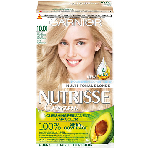 Garnier Nutrisse Cream Extra Light Pearl Blond 10.01