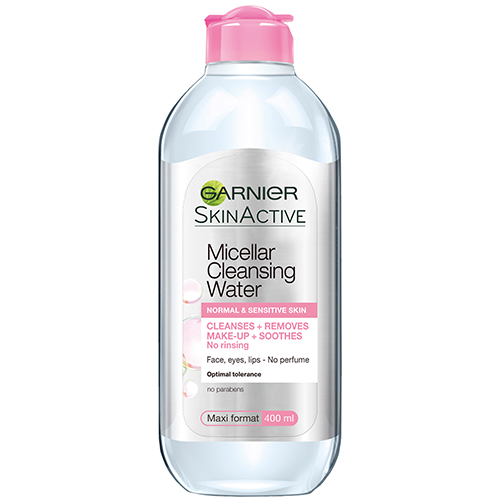 Garnier Skin Active Micellar Cleansing Water Normal And Sensitive Skin 400 ml