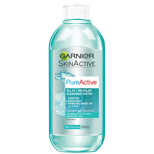 Garnier Skin Active Pure Active All In 1 Micellar Cleansing Water 400 ml
