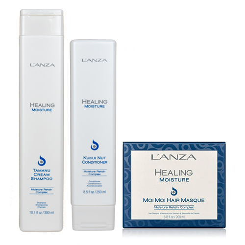Lanza Healing Moisture Deluxe Trio 750 ml