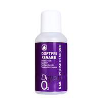 Depend O2 Nail Polish Remover Doftfri Snabb Lila 35 ml