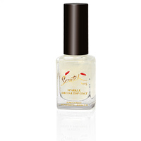 Scratch Nails Lack Sparkle Deco And Top Coat Satin Gold 102 12 ml