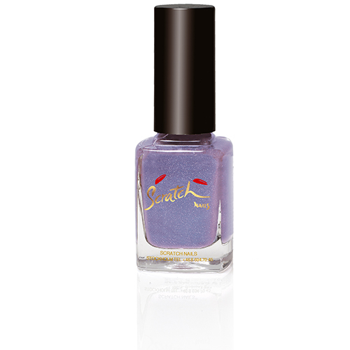 Scratch Nails Lack Sparkle Deco And Top Coat Sparkling Lilac 511 12 ml