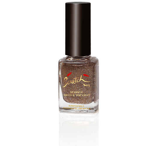 Scratch Nails Lack Sparkle Deco And Top Coat Hologram Gold 115 12 ml