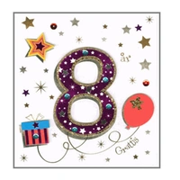Pictura Hälsningskort Årsdag 8 ÅR