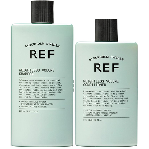 REF Weightless Volume Shampoo And Conditioner Duo 530 ml