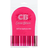 Cocoa Brown Pink Tanning Mitt