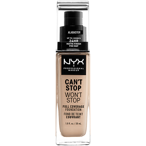 NYX Professional Makeup Can´t Stop Won´t Stop Foundation CSWSF02 Alabaster