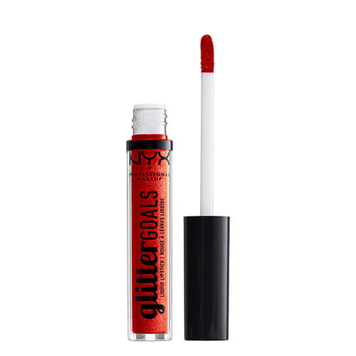 NYX Professional Makeup Glitter Goals Liquid Lipstick GGLS01 Shimmy