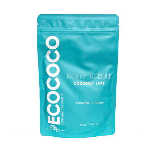 Ecococo Body Scrub Coconut Lime 220g