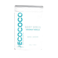 Ecococo Body Scrub Coconut Vanilla 220g