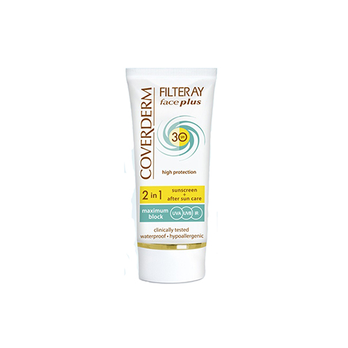 Coverderm Filteray Face Plus SPF 30 Normal Skin 50 ml Soft Brown