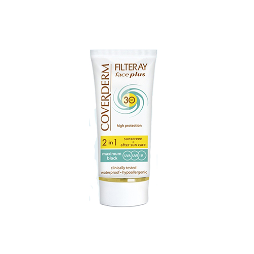 Coverderm Filteray Face Plus SPF 30 Oily/Acneic Natural 50 ml