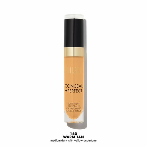 Milani Conceal And Perfect Long Wear Concealer Warm Tan 160