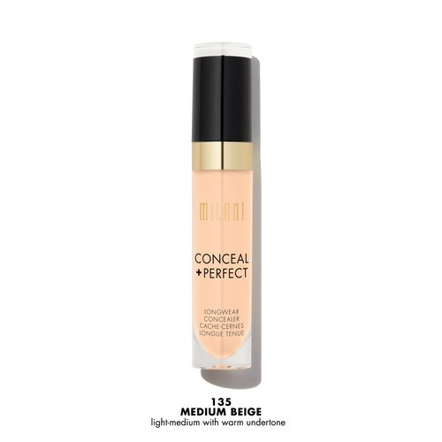 Milani Conceal And Perfect Long Wear Concealer Medium Beige 135