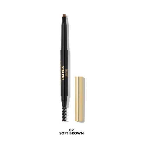 Milani Stay Put Brow Sculpting Mechanical Pencil Soft Brown 02