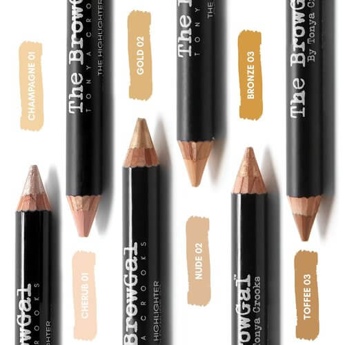 The BrowGal Highlighter And Concealer Duo Pencil Champagne 01 6g