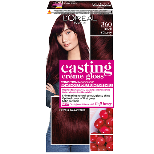 Loreal Paris Casting Creme Gloss Black Cherry 360 160 ml