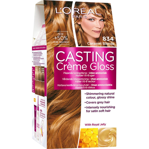 Loreal Paris Casting Creme Gloss Caramel Blonde 834 160 ml