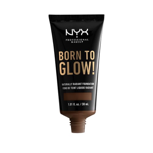 Nyx Professional Makeup Born To Glow Naturally Radiant Foundation Btgrf22.7 Deep