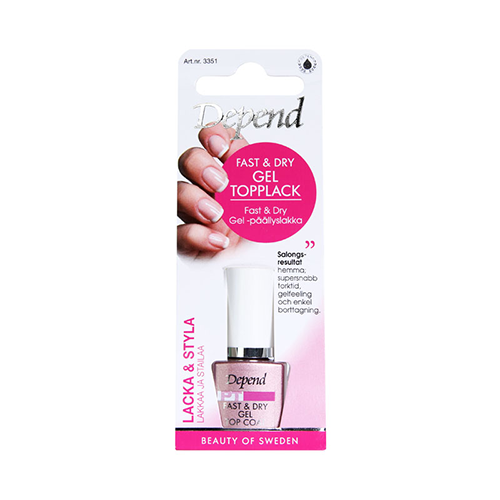 Depend Fast And Dry Gel Topplack 8 ml