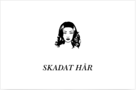 Skadat hår Skadat hår