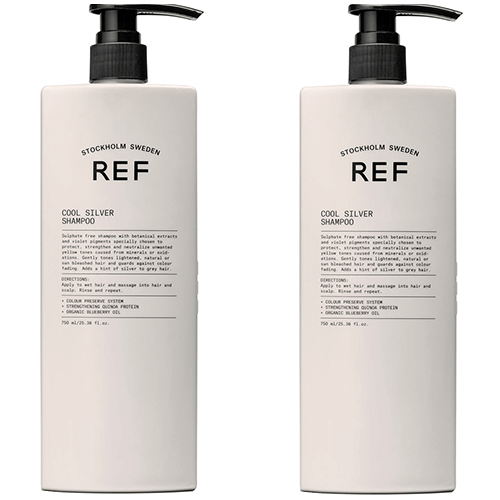REF Cool Silver Shampoo 2 x 750 ml