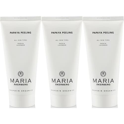 Maria Åkerberg Papaya Peeling Trio 30 ml