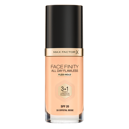 Max Factor Facefinity All Day Flawless 3 In 1 Foundation Crystal Beige 33 30 ml