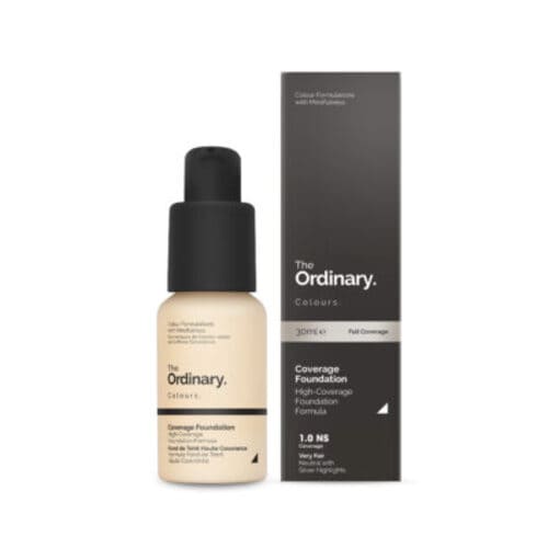 The Ordinary Coverage Foundation Very Fair Neutral Silver 1.0 Ns 30 ml