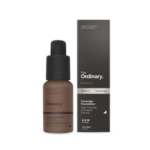 The Ordinary Coverage Foundation Very Deep Neutral 3.3 N 30 ml