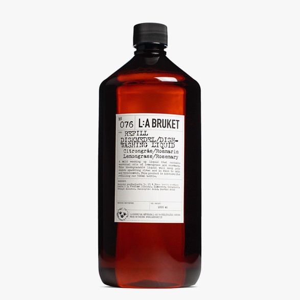 LA Bruket 076 Diskmedel Citrongräs 1000 ml