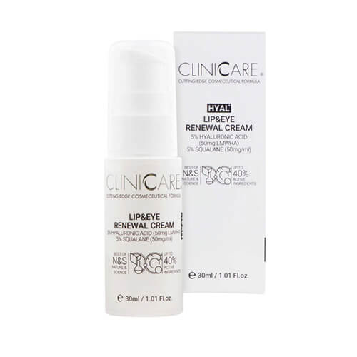 Cliniccare Lip & Eye Renewal Cream 30 ml