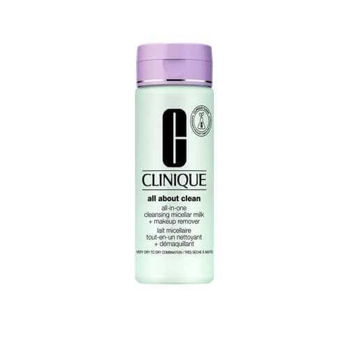 Clinique All In One Cleansing Micellar Milk + Makeup Remover Skin Type 1+2 200 m