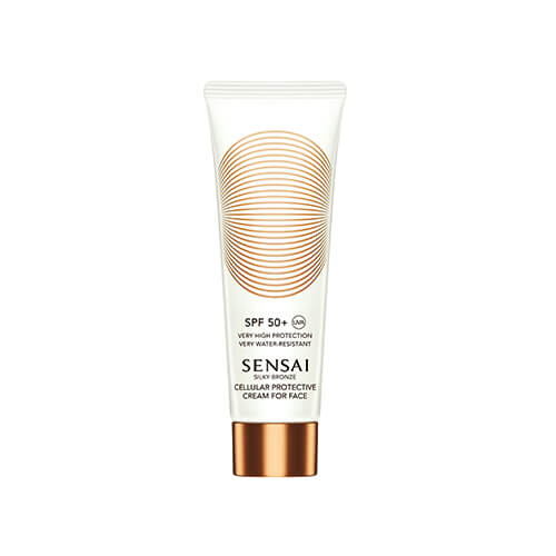 Sensai Silky Bronze Cellular Protective Cream For Face Spf50+ 50 ml