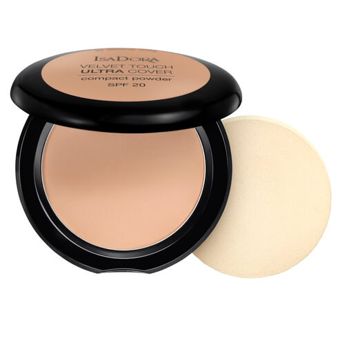 IsaDora Velvet Touch Ultra Cover Compact Powder Warm Beige 66 Spf20 75g