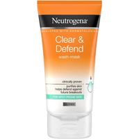 Neutrogena Clear And Defend Wash Mask 150 ml