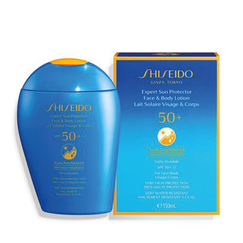 Shiseido Expert Sun Protector Face And Body Lotion Spf50+ 150 ml