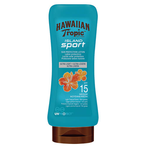 Hawaiian Tropic Island Sport Sun Protection Lotion Spf15 180 ml