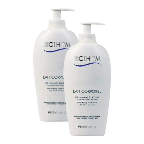 Biotherm Lait Corporel Body Milk 2 x 400 ml